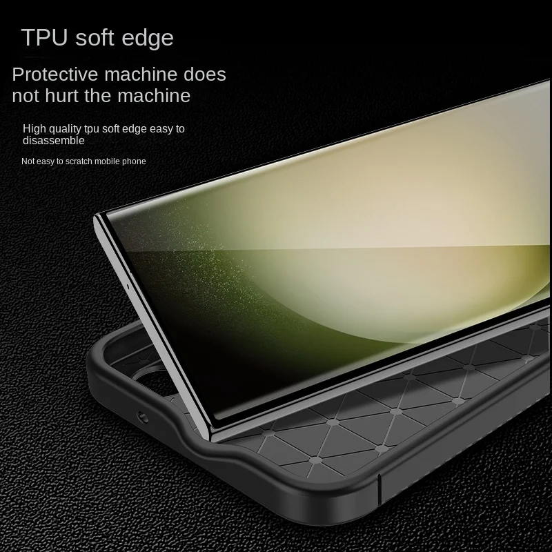 Sleek Carbon Fiber Phone Case - Premium TPU Cover