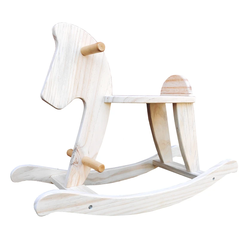 

Trojan Children's Rocking Horse Children's Baby Rocking Chair Drop-Resistant Toddler Toys