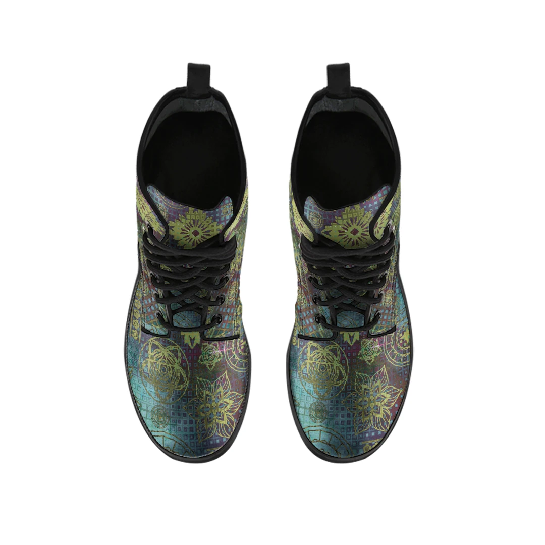 Fashion Lace-up Lady Leather Boots Casual Flats Ankle Shoes Dropshipping Slip On Round Toe Women's Booties Zapatos Para Mujere