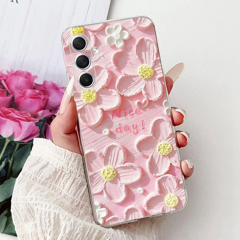 Luxury Painted Soft Slim Phone Case - Elegant Back Cover Coque