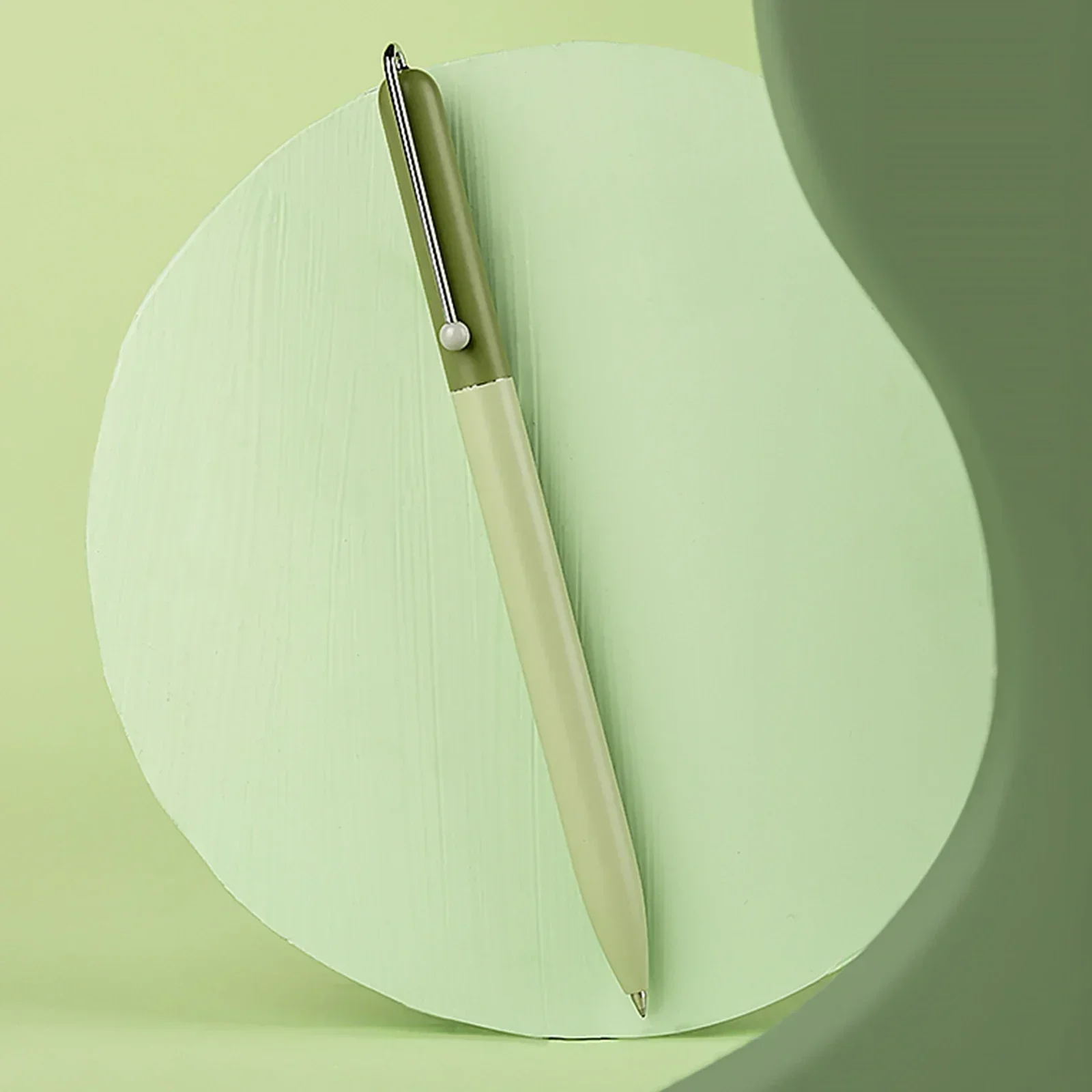 New High-end Hongdian G1 Metal rotary neutral pen ballpoint pens business signature pen with black refill quick drying water pen 3