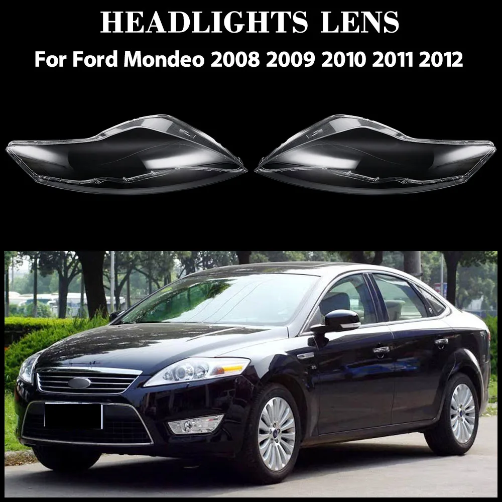 Photo inspiration: For Ford Mondeo 2008 2012 Front Headlight Cover Transparent Lamp Photo Inspiration