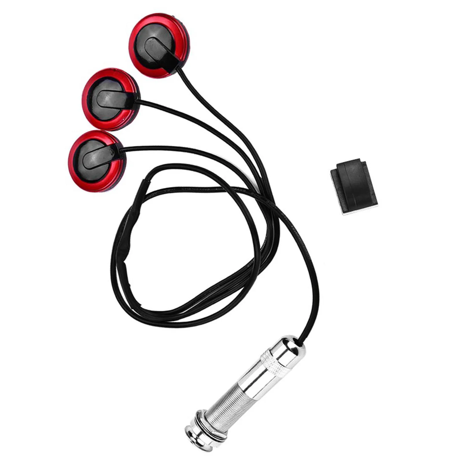 Guitar Pickup Professional Piezo Contact Transducer Microphone Pickup For Guitar Violin Banjo Mandolin Ukulel Guitar Accessory