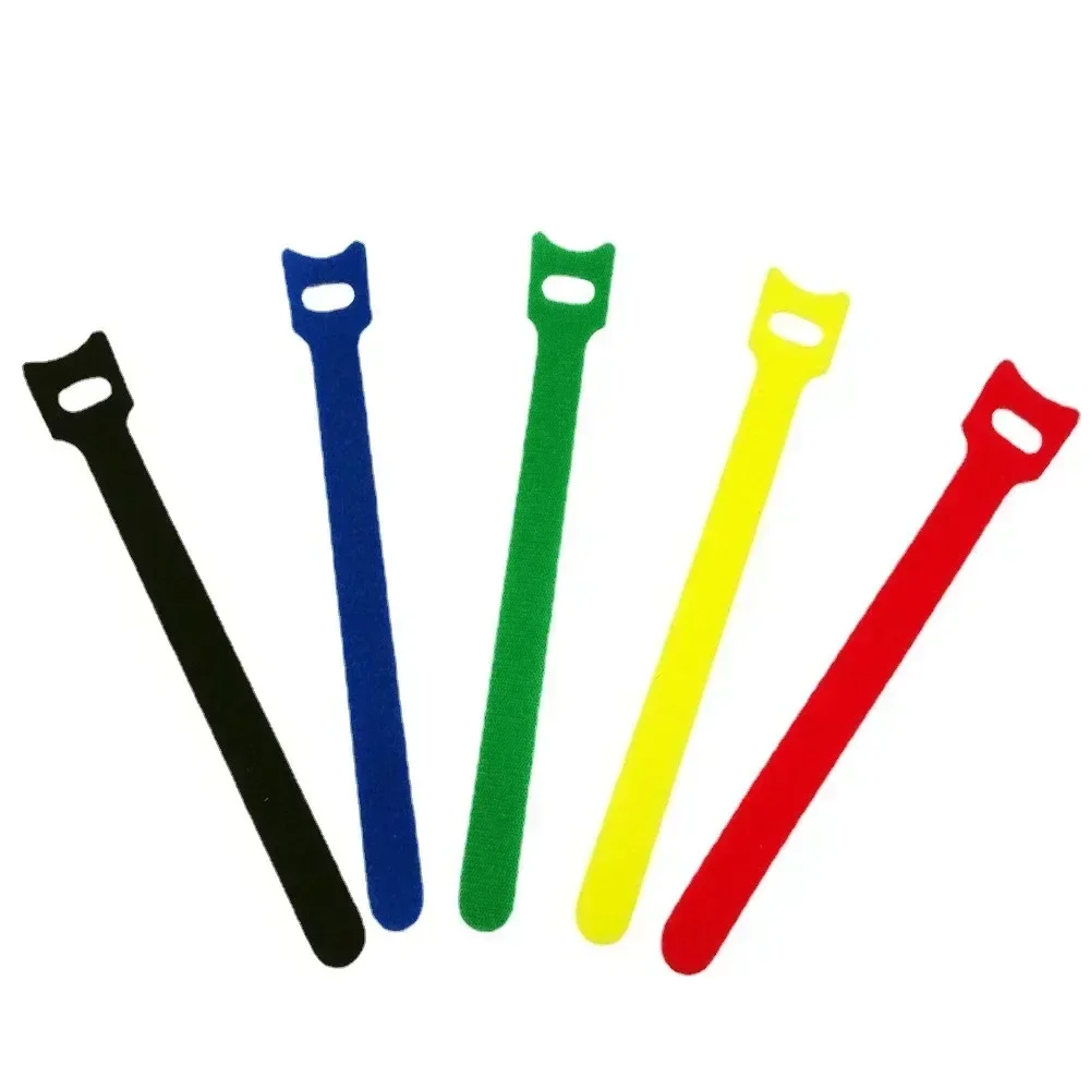 Diy Releasable Cable Tie Auto Adhesive Velcros Tape Sewing Colored Plastic Auto Adhesive Fastener Apparel Supplies Arts Crafts