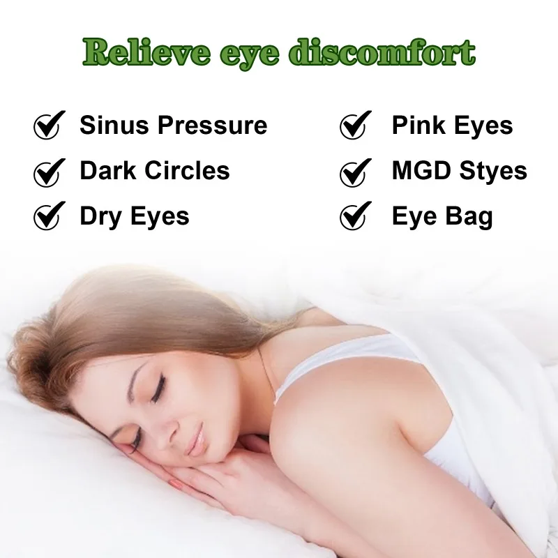 Herbal Steam Fatigue Relieving Facial Mask Hot Compress Eye Protective Eye Mask Relieves Fatigue Discomfort Essence