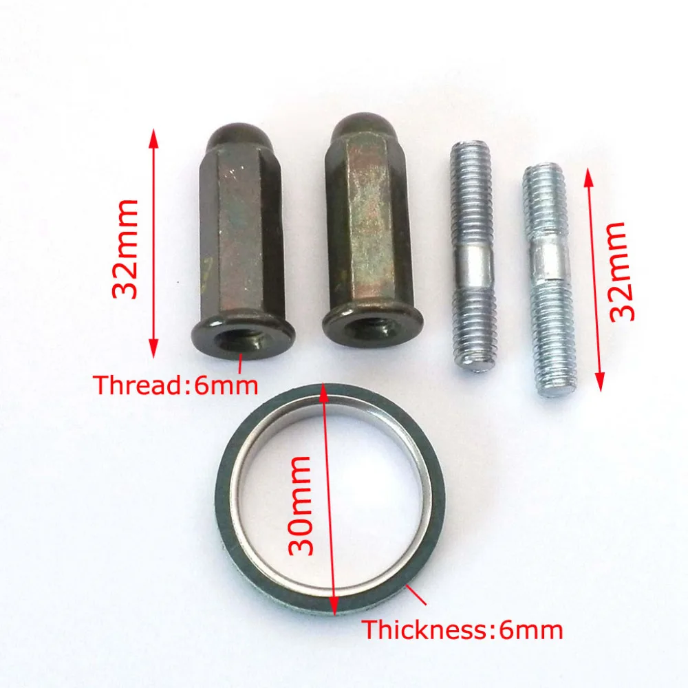 Jeu De Joints Pour échappement Et Cylindre - DMP - Scooter 50cc (plat