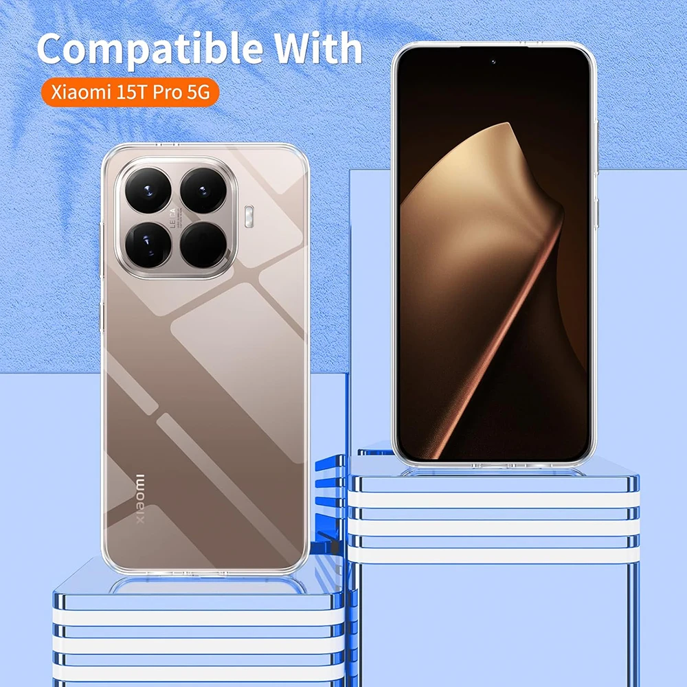 Ultra-Thin Clear Soft Back Cover - Transparent Protective Case