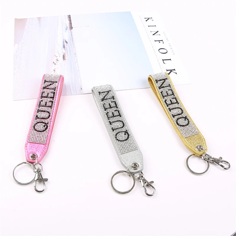 SKYJOINTS Wristlet Strap Leather Keychain Accessories For Women