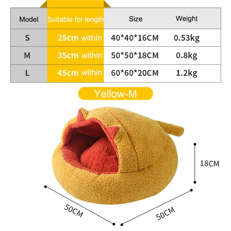 

2023 дышащая теплая плюшевая кровать для домашнего питомца, моющаяся мягкая подушка для кошки, Конура для маленьких, средних и больших собак, кошек, товары для домашних животных