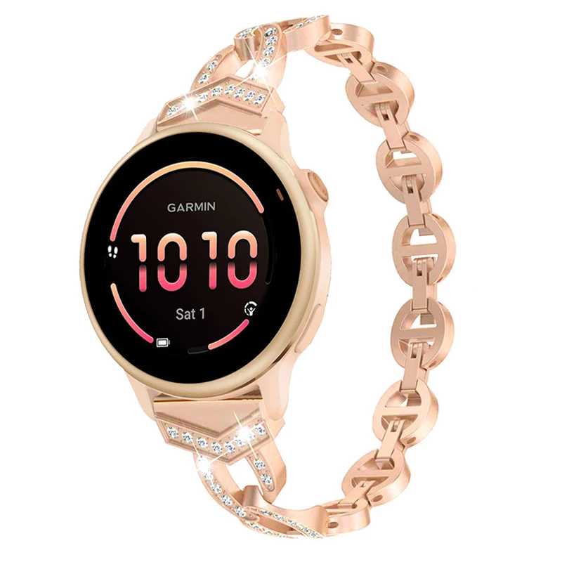 Elegant Diamond Metal Watchband Bracelet