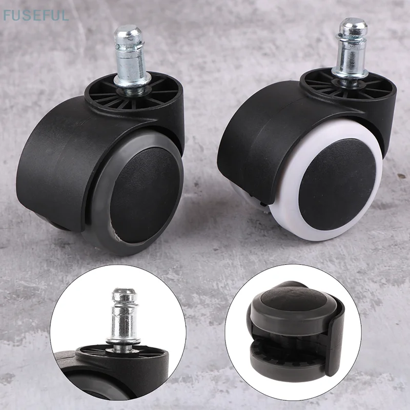 Description Picture 3 of item2 Inch Universal Swivel Caster Wheels Replacement Gaming Chair Office Chair Casters Furniture Hardware