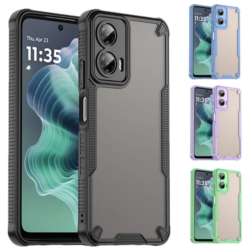 Luxury Hybrid Rugged Protective Cover - Shockproof TPU+PC with Fuel Injection Technology
