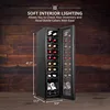 18 Bottle Compressor Wine Cooler Refrigerator w/Lock For Red,White,Champagne,41f-64f Digital Temperature Control,Black 3