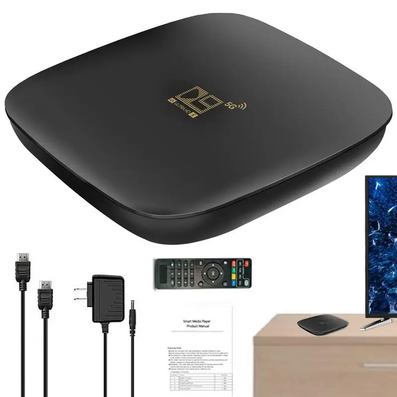 Android 10.0 TV BOX 3D 4K 1080P Video TV receiver Wifi Bluetooth4.1 8G Media Player 2.4G&5.8G TV Box Set top Box Amlogic S905L2 👍gtmedia g2 plus android 11 tv box 4k uhd receiver amlogic s905w2 2gb 16g h 265 2 4g wifi media player 1080p hd set top box