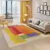 Modern Simple Rainbow Living Room Carpet Home Tea Table Bedroom Absorbent Non-slip Large Area Light Luxury Rug Floor Mat Decor 2