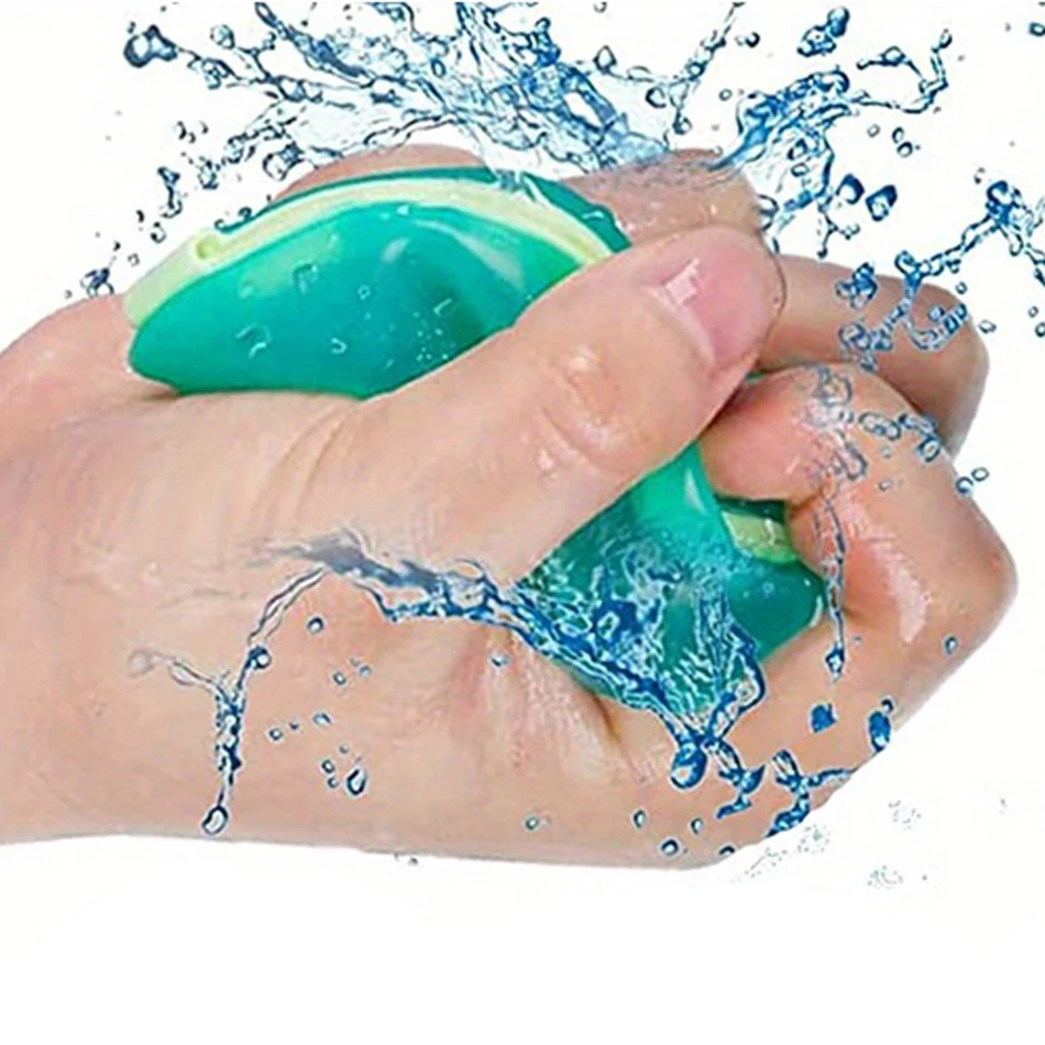 Magnetic Reusable Water Balloons Refillable Water Balloon Quick Fill Self Sealing Water Bomb Splash Balls for Kids Swimming Pool 4