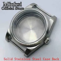 Premium Brushed Watch Case with Sapphire Glass - 36mm/40mm for 36mm case ETA2824 (B1 no date window)