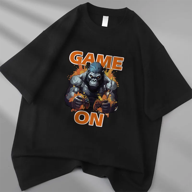 thumbnail image 1 of Camiseta con estampado de orangután, diseño único perfecto para amantes de los animales Hunter X Hunter Ropa de calle Harajuku Stranger Things, 1 of 5