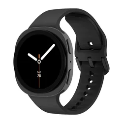 Silicone Sport Strap Wristband Bracelet - Galaxy watch 8 40mm (Black)