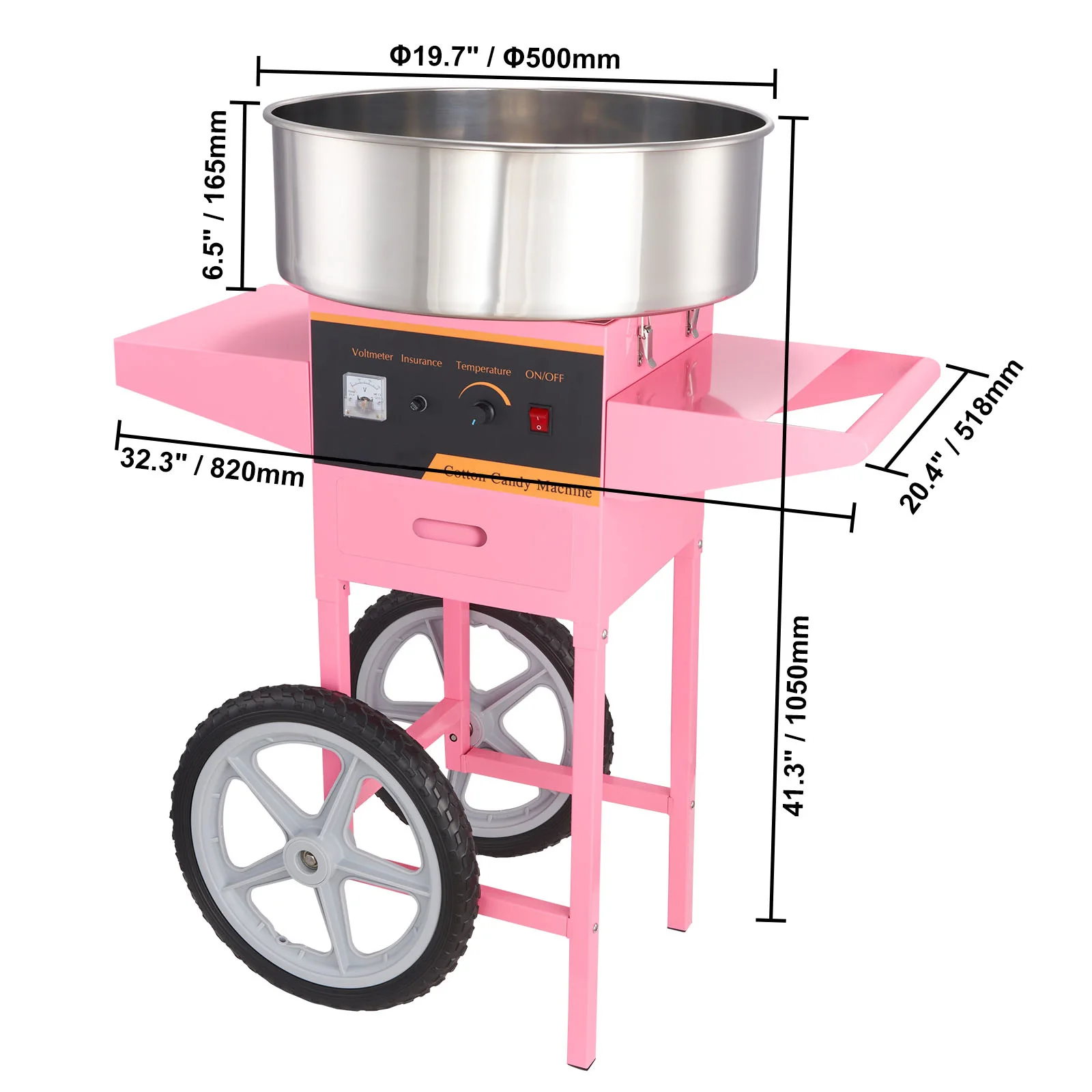 Pink with Cart