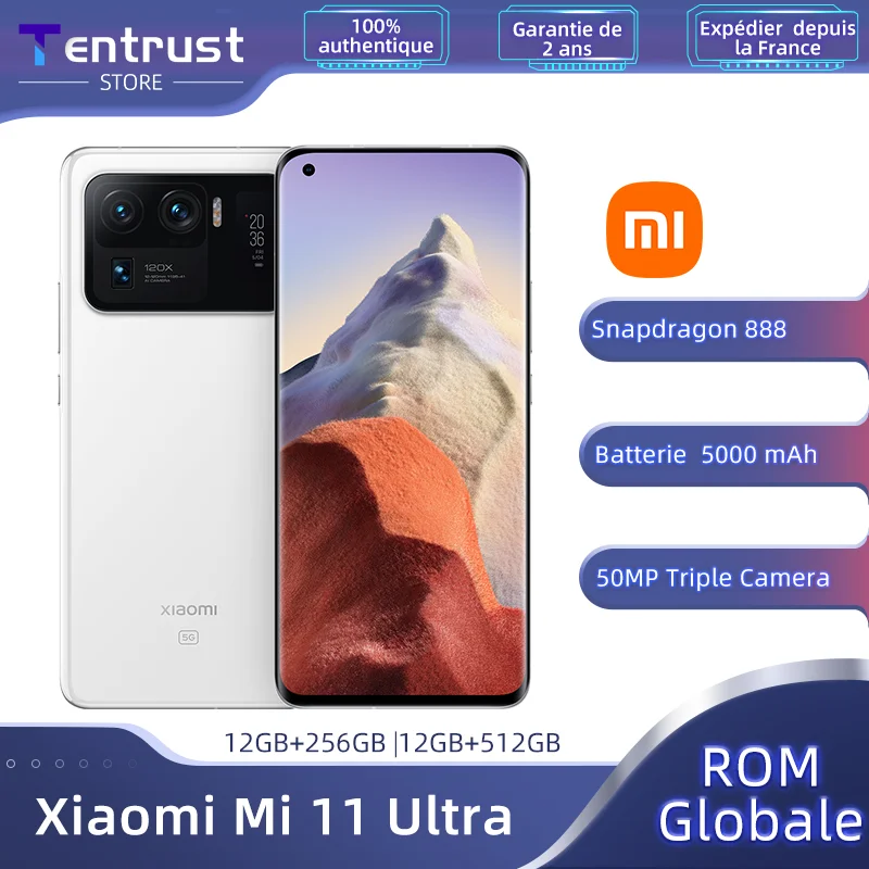Smartphone Xiaomi Mi 11 Ultra | Mi 11 Ultra Global Rom | Xiaomi Mi
