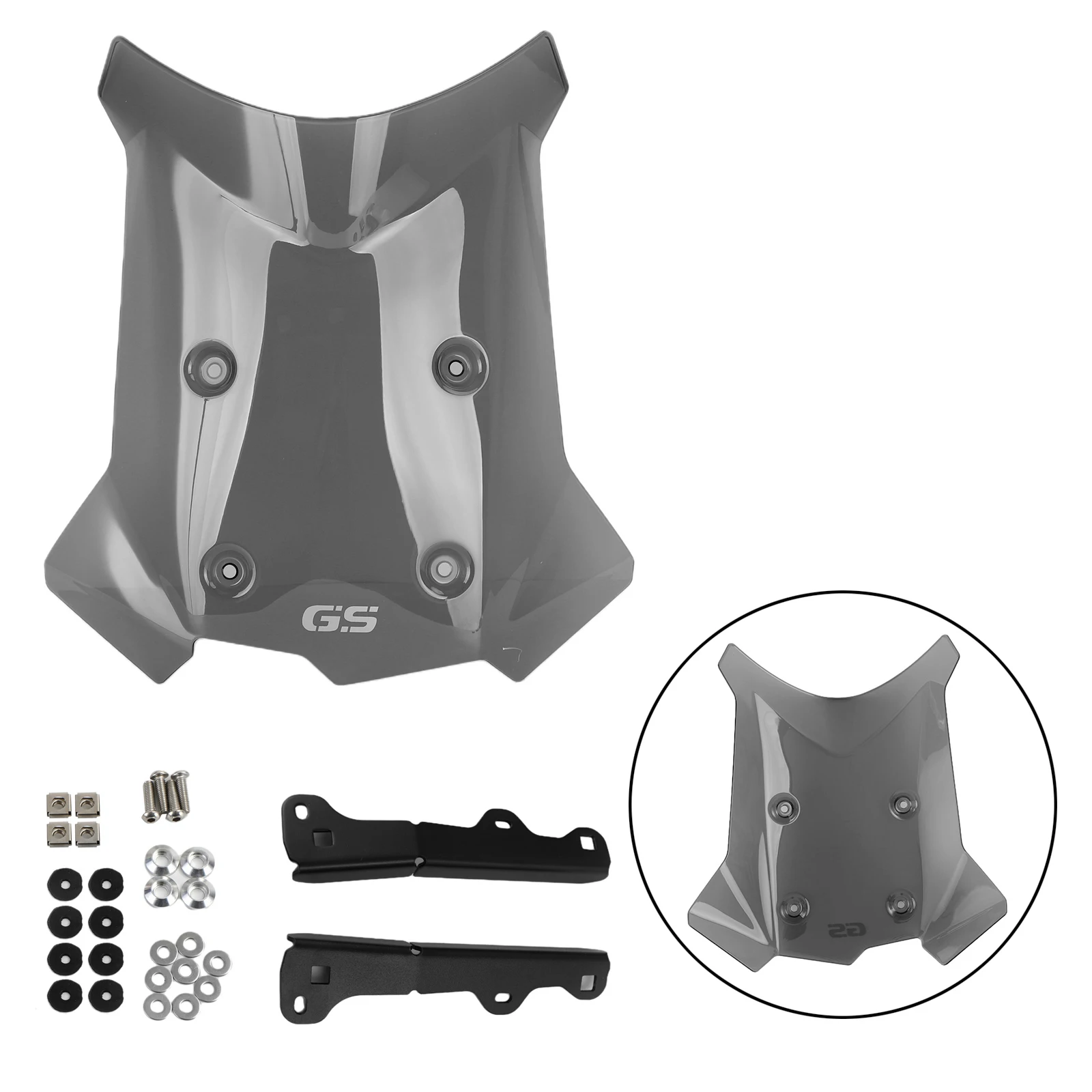 

Artudatech Motorcycle Windshield WindScreen fit for BMW F750GS F850GS ADV 2018-2020 Motorbike Accessories