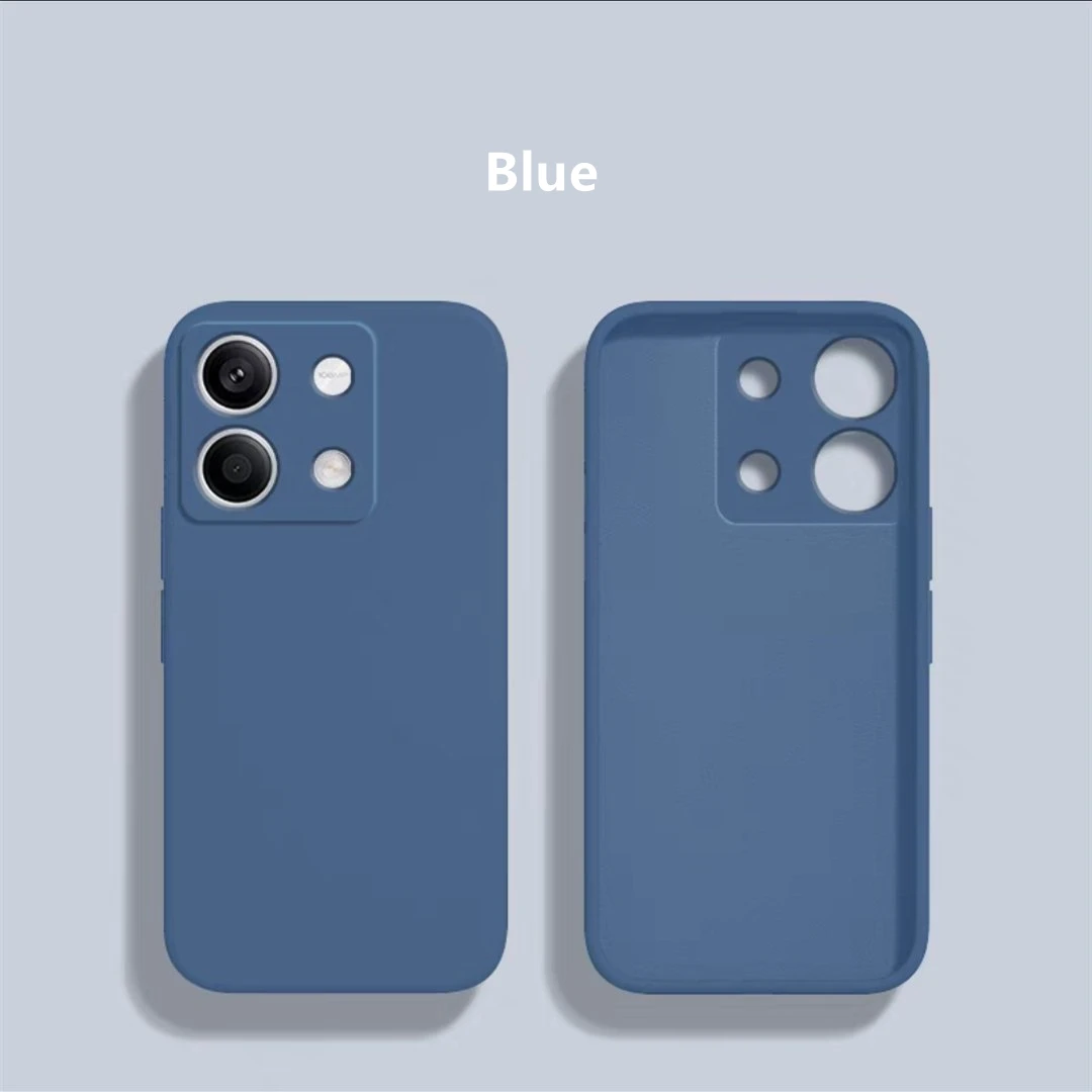 For Redmi Note 13 Pro Global Case Redmi Note 13 Pro Cover Funda Coque Original Liquid Silicone Soft Back Case Redmi Note 13 Pro