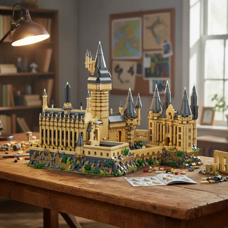 Magic Hogwarts Castle Micro Building Blocks Set