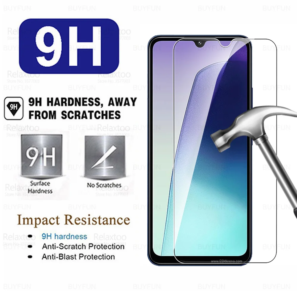 6-in-1 HD Tempered Glass Screen Protector with Camera Film