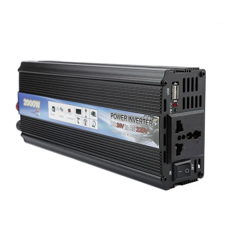 

Power Inverter With terminal wire Modified Sine Wave DC 12V to 220V Peak Power Solar Power Inverter Car Converter HWC