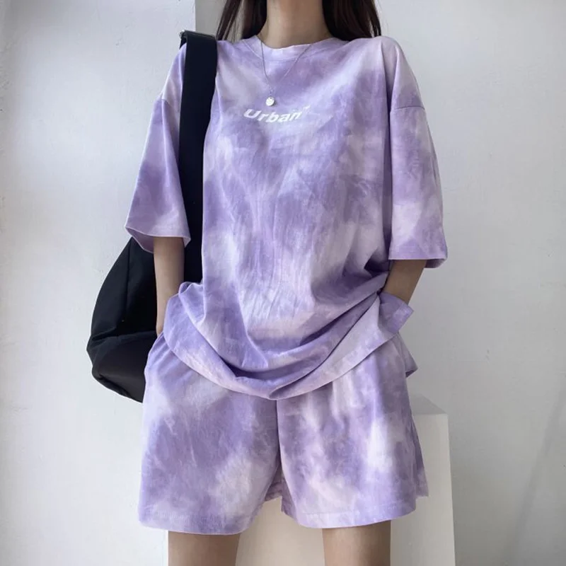 Tie-Dye Bliss™ Women's T-Shirt and Shorts Set
