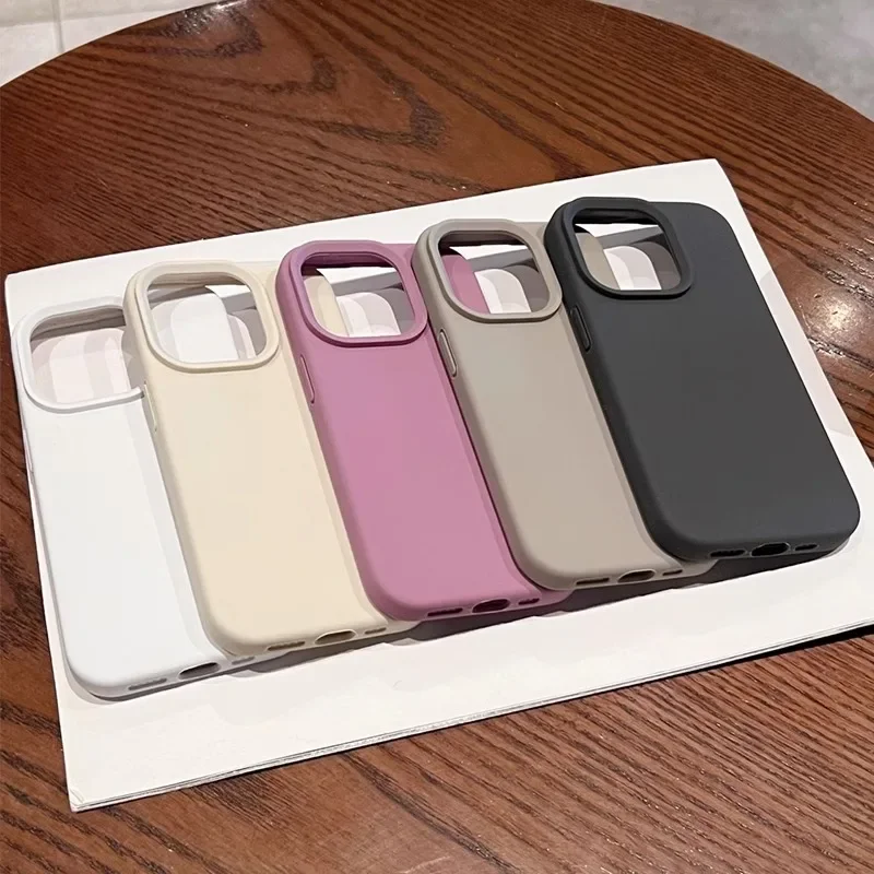 Genuine Liquid Silicone Rugged Phone Case - Titanium Gray Shockproof Soft Back Cover