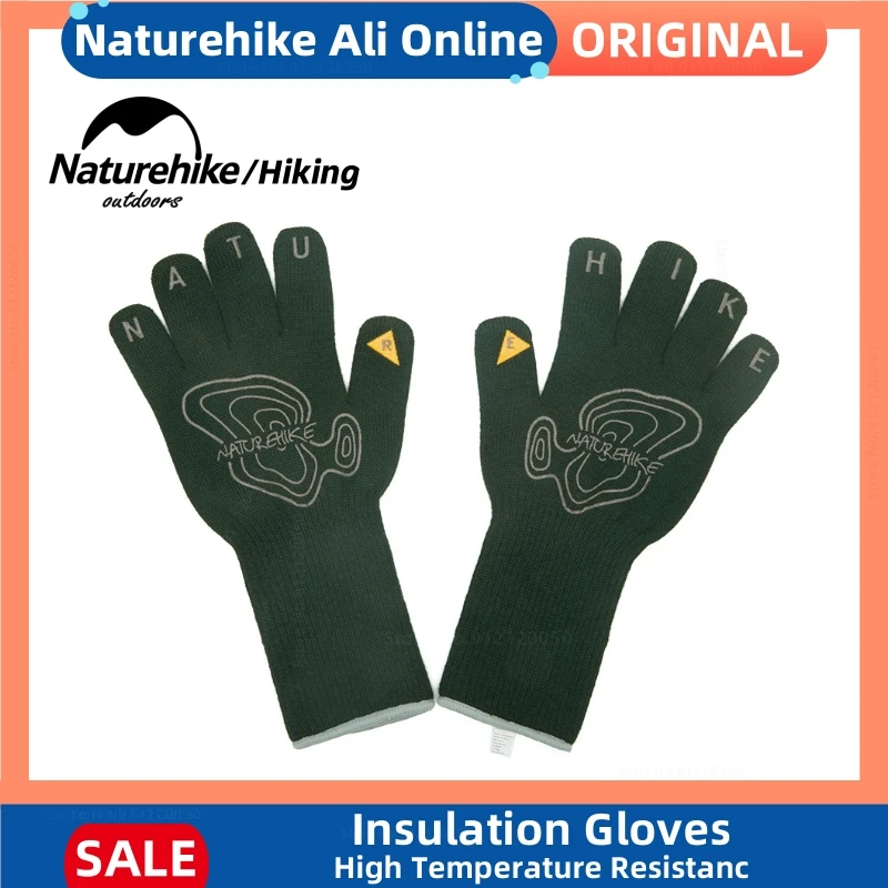 

Naturehike Grilling Cooking Gloves Extreme Heat Resistant Oven Welding Gloves High Temperature Kitchen Barbecue Glove Preventer