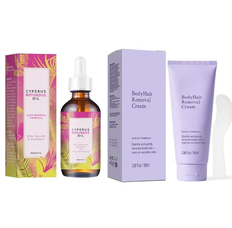 Hair removal set