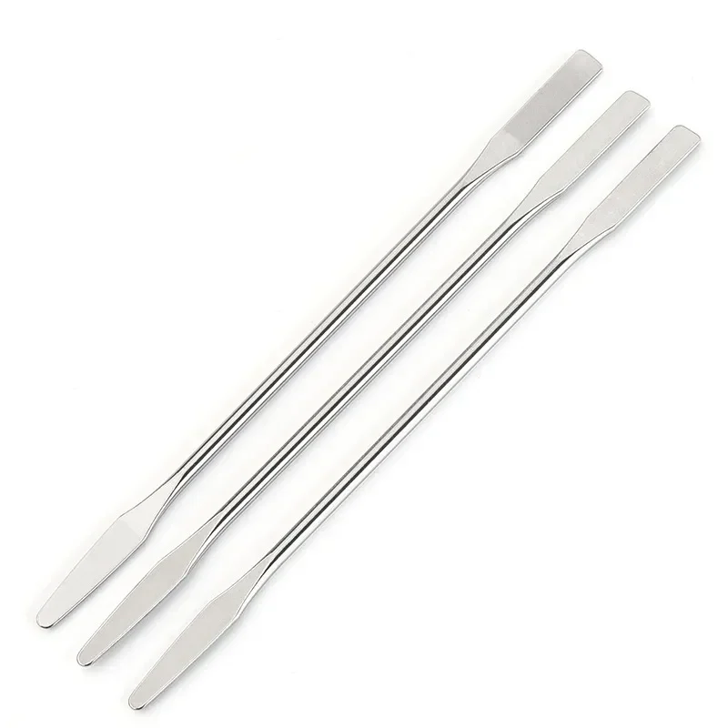 Foundation Eyeshadow Eye Shadow Mixer Spatula Rod Stainless Steel Makeup Mixer Nail Art Polish Mixing Rod Nail Accessories