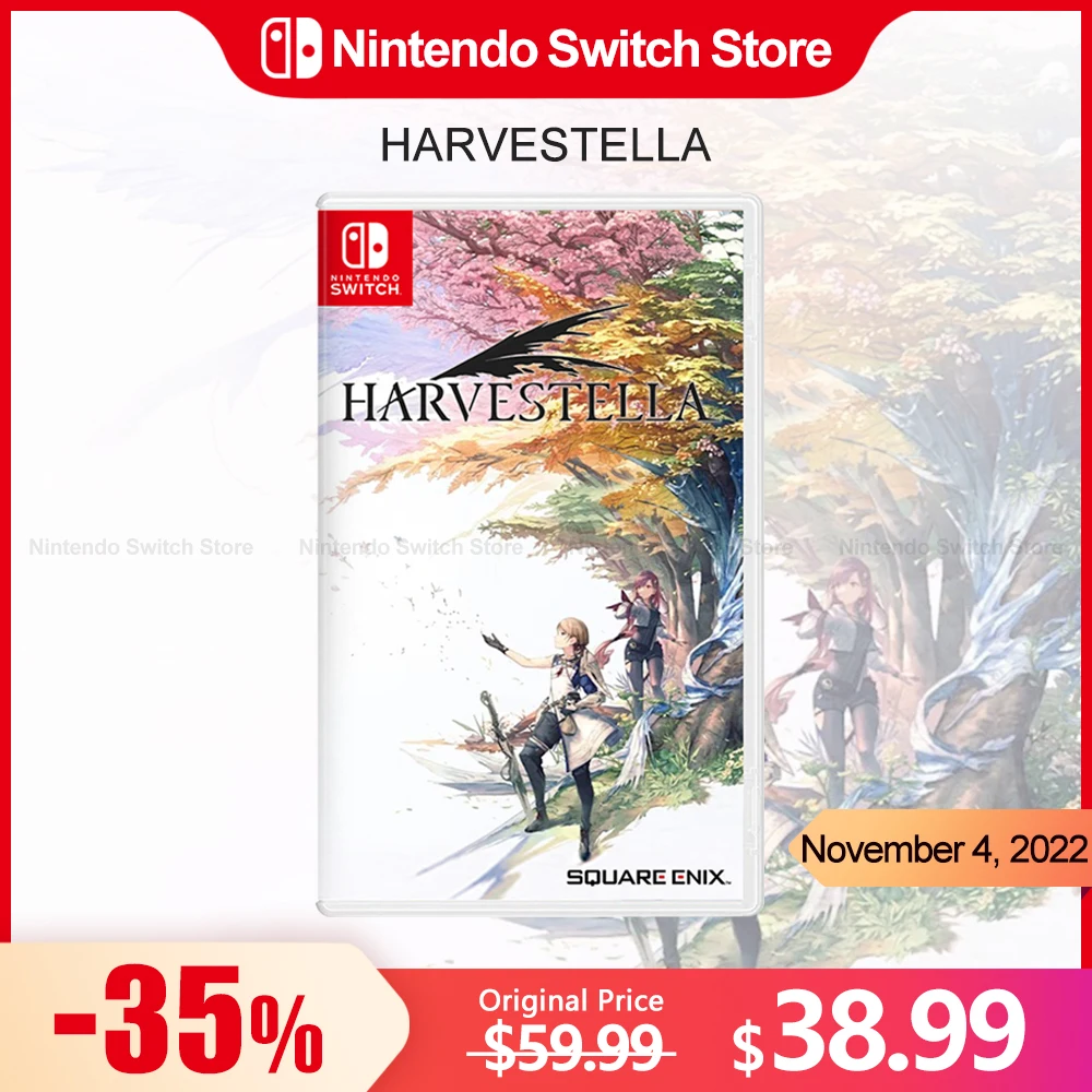 Harvestella Nintendo Switch Offerte Di Gioco 100% Scheda Di Gioco Fisica Ufficiale 1 Giocatore Rpg Simulazione Genere Per Console Di Gioco Switch