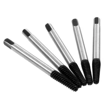

5 Pieces Broken Screw Extractor, Damaged Steel Speed Screws Remover, Removal Tools, 1#