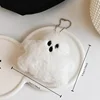 3pcs Cute Stuffed White Ghost Keychain - Fun Schoolbag Ornament for Teens and Adults & Accessories 4