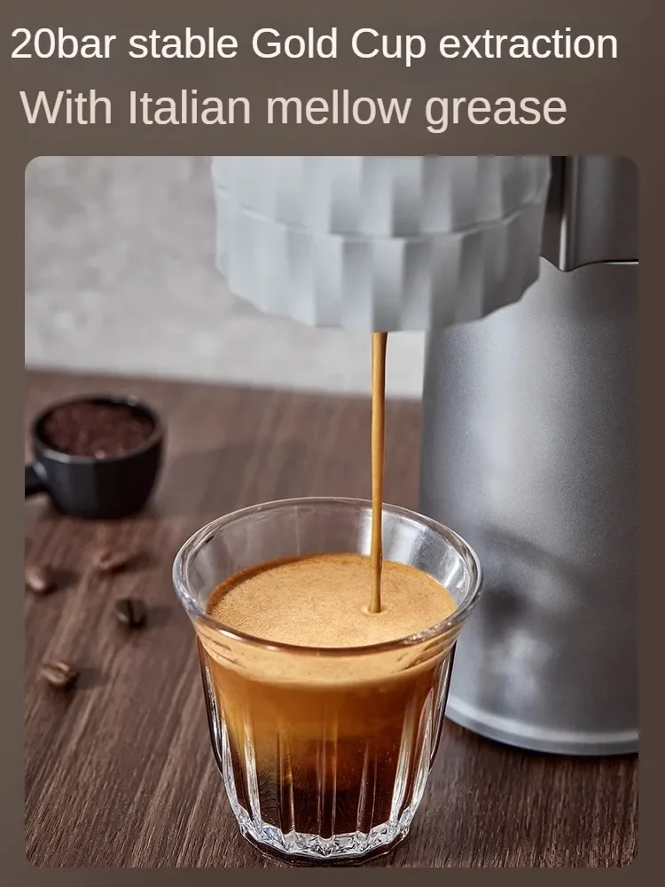 Supor Italian Semi-automatic Coffee Machine Home Small Mini Portable Espresso American Fancy Coffee Road Camp 220V 2