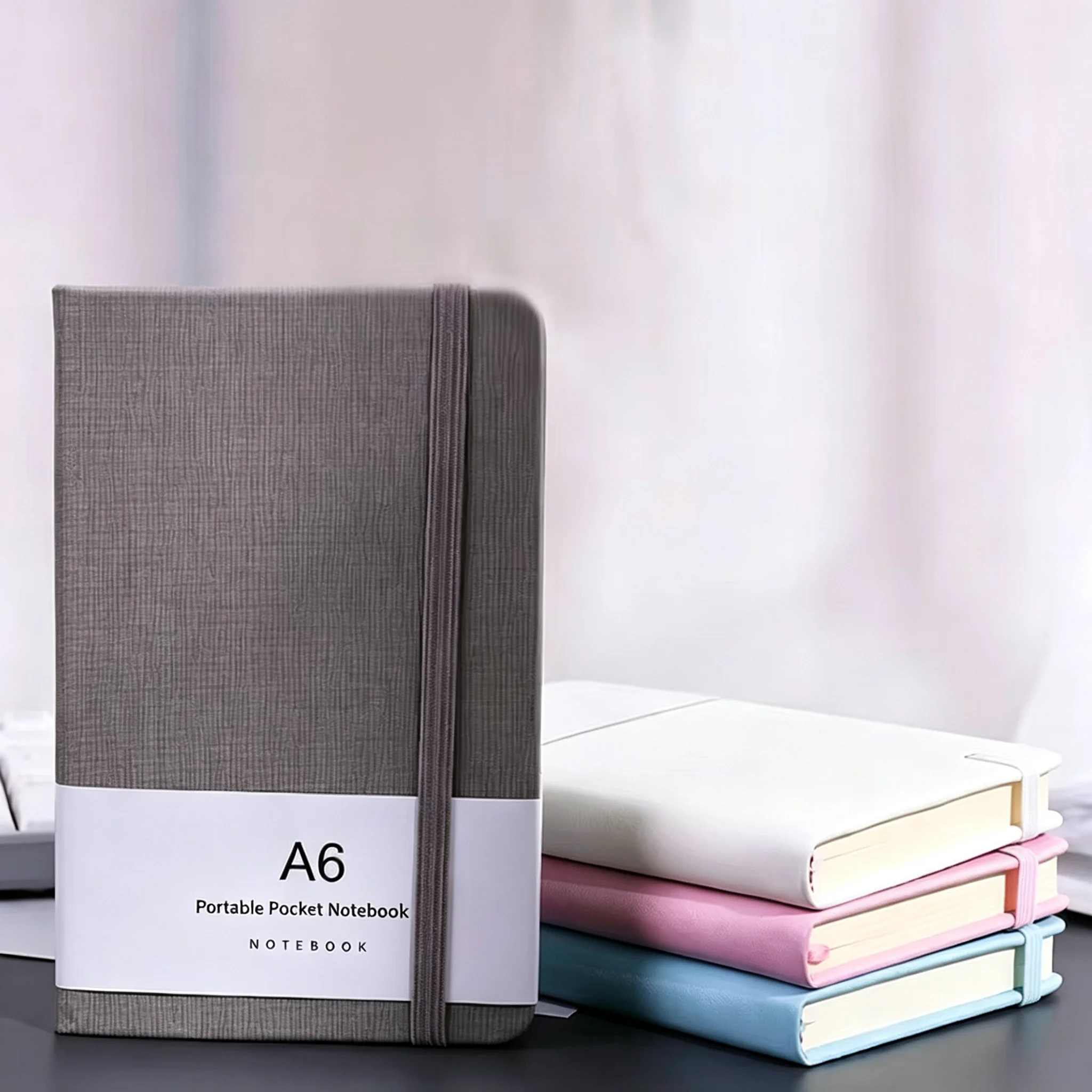 A6 A7 Mini Notebook Tragbare Tasche Notizblock Memo Tagebuch Planer Agenda Organizer Skizzenbuch Büro Schule Schreibwaren 100 blatt