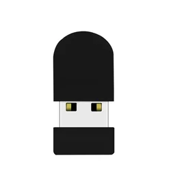 Compact Waterproof USB Flash Drive - High - Capacity Memory Stick - 4GB (Black)