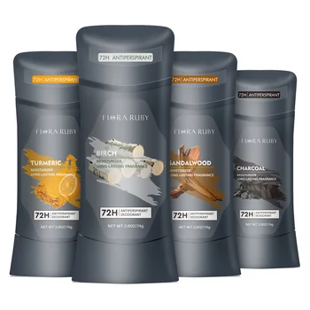 Aluminum Deodorant For Men High Endurance 72H Sweat Defense Odor Protection 24/7 Freshness Lasting Scent,Pure Sport Scent 74g 1