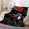 Famous Sports Car G-gTR Racing Blanket Outdoor Travel Portable Four Seasons Camping Picnic Adult Shawl Blanket Photography Props 4