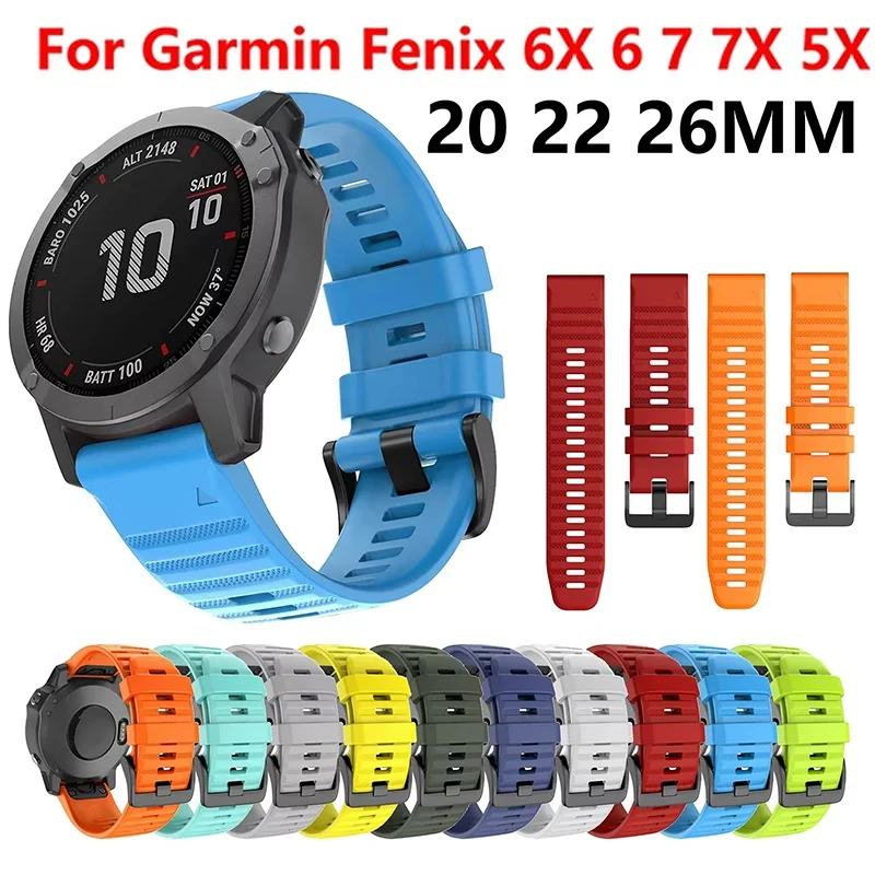 Silicone Watch Strap Replacement Kit - Multiple Size Options