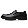 Mens Slip On Oxfords Loafers Casual Leather Shoes Pure Color New Arrival Italian Shoes Italian 6