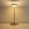 Designer Glass Led Table Lamp Bedroom Bedside Study Reading Desk Light PostModern Living Room Home Interior Decoration Lighting 1