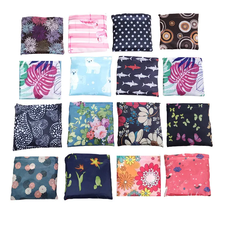 Eco-Friendly Floral Reusable Tote Bag