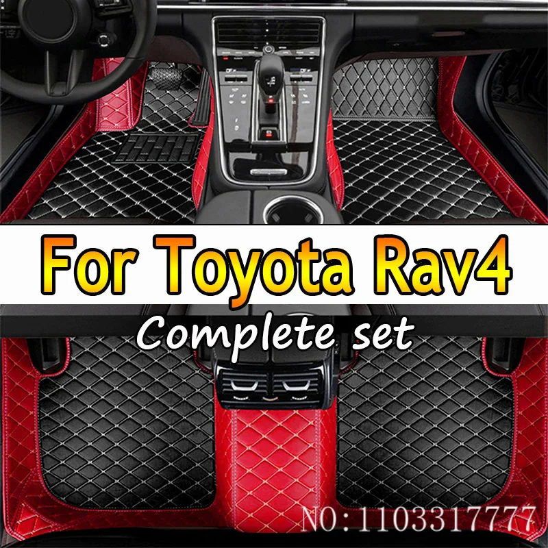 

Автомобильные коврики для Toyota Rav4 2020 2019 (XA50 50), автомобильные аксессуары для интерьера, водонепроницаемые защитные чехлы, кожаные коврики Rav 4