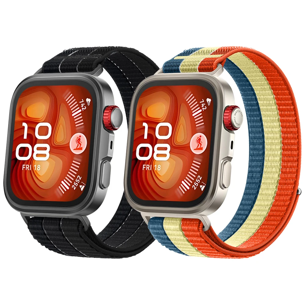 Nylon Braided Replacement Watch Strap - Fabric Wristband Accessory