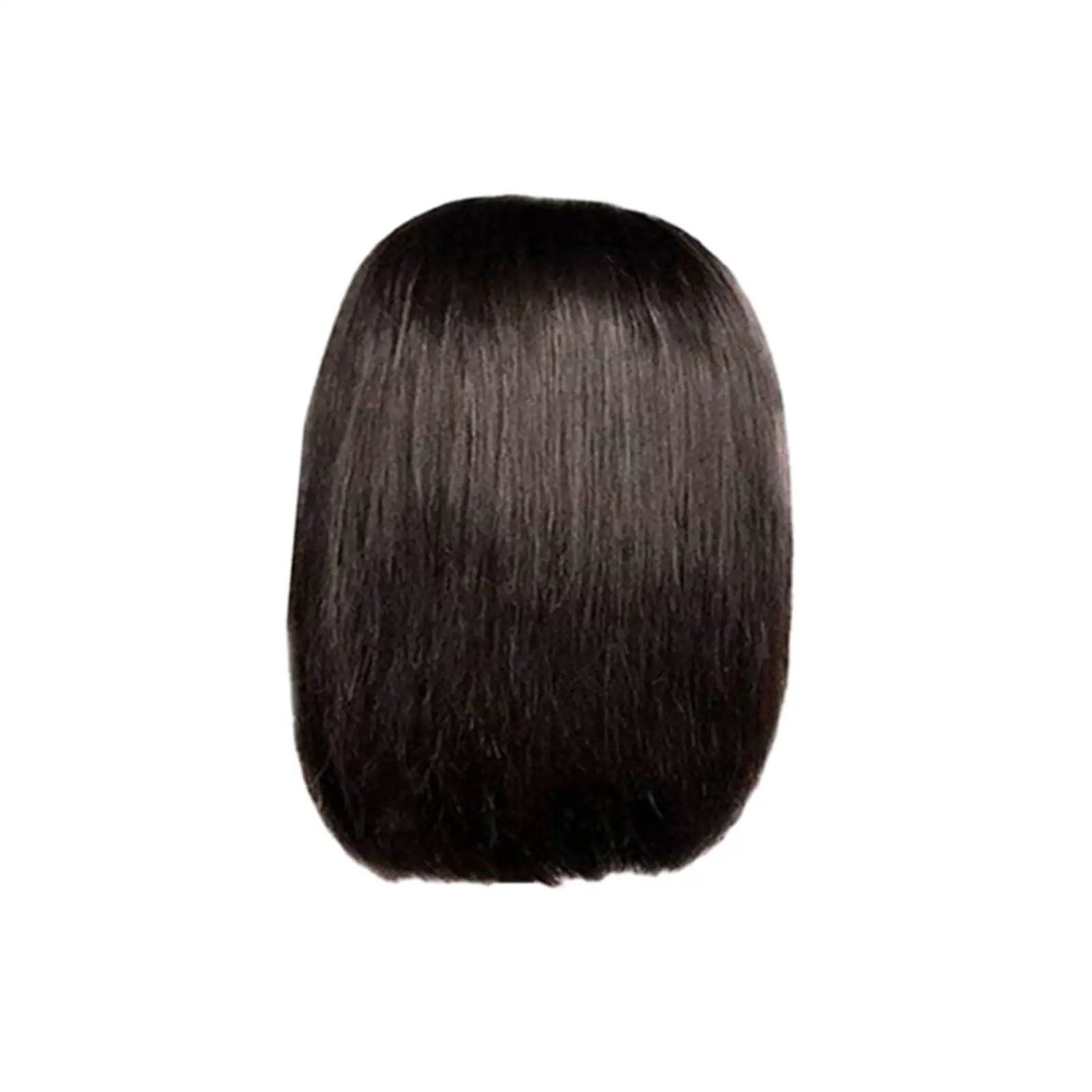 Short Bob Wig Short Hair Wig Comfortable Soft Natural Wear and Go Bob Wig Straight Short Bob Wig for Performance Party Daily